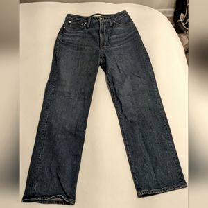 Madewell Curvy Perfect Vintage Straight Jeans Size 30 NWOT